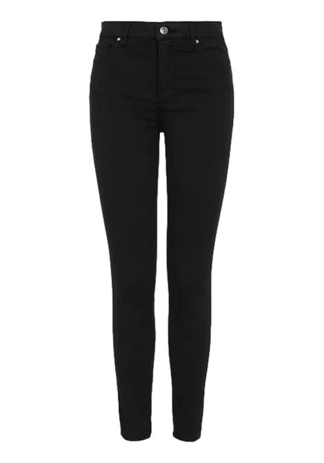 Jeans J10 Super Skinny Cropped in stretch satin ARMANI EXCHANGE | Trousers | 6RYJ10 Y2VLZ1200